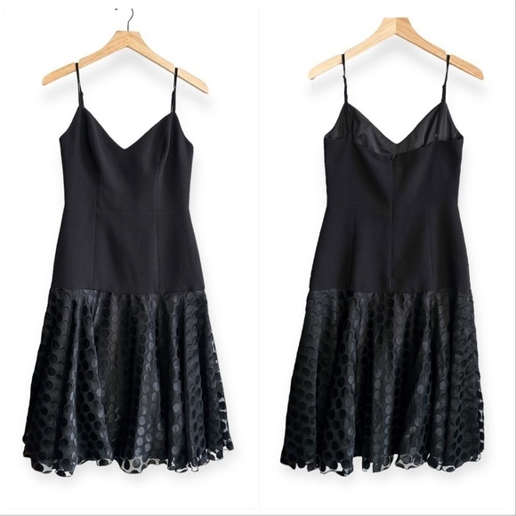 New with Tags, Black Halo Catalyna Cb Black Cocktail Dress, Size 4 - Picture 13 of 15